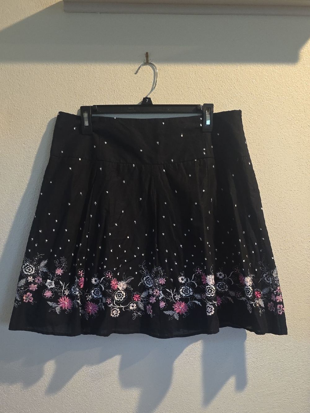 Speak 2 Me Cotton Skirt